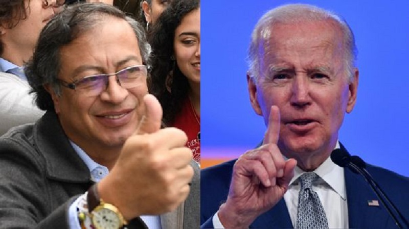En su cuenta de Twitter el presidente de los Estados Unidos Joe Biden, agradeció la visita del primer mandatario de la República de Colombia Gustavo Petro y sus intenciones políticas de abordar el cambio climático y promover los valores democráticos en las Américas. 