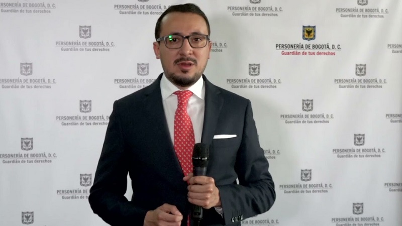 Foto: Personería de Bogotá.  Son cuatro las localidades de la capital de Colombia que están en alto riesgo de desórdenes por las elecciones presidenciales, según lo dio a conocer el personero de Bogotá, Julían pinilla Malagón.