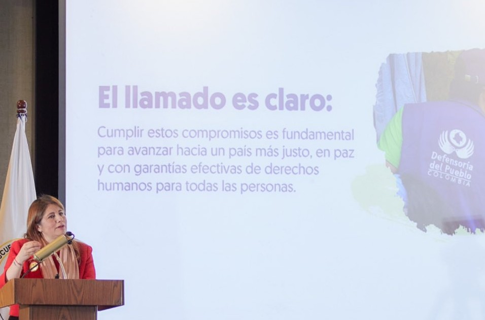 ‘Sin presupuesto no hay derechos humanos’: Defensora del Pueblo insta al Congreso a frenar la asfixia financiera de la entidad