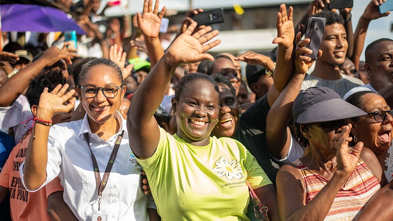 Foto: Andrea Puentes. Presidencia. “Lo que está sucediendo en el Litoral Pacífico es el cambio de dos siglos de abandono hacia un gobierno que los prioriza, que prioriza el Litoral y sus gentes, que cree que debe ser lo primero, dado que es la región más pobre de Colombia, precisamente por ese abandono".