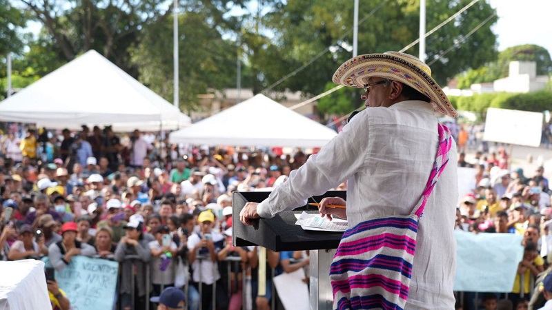 Foto: Presidencia de la República El Gobierno Nacional declarará el próximo lunes la situación de desastre natural en el país, anunció el Presidente de la República, Gustavo Petro, y dijo que esa declaratoria permitirá movilizar recursos para atender a los damnificados y zonas más afectadas por las inundaciones, y a los colombianos que sufren por el hambre.