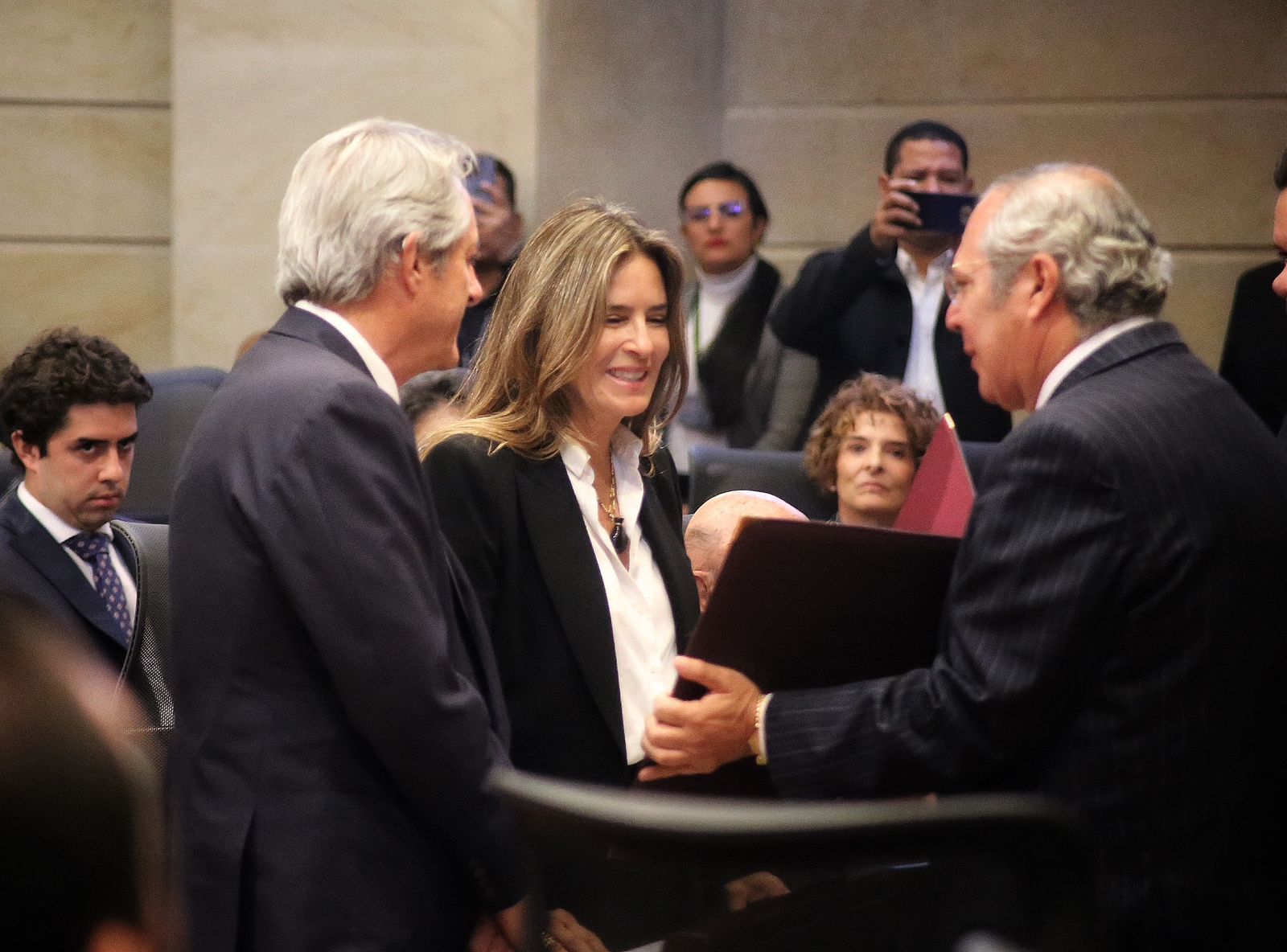 Homenaje a Fernando Botero en el Congreso de la República