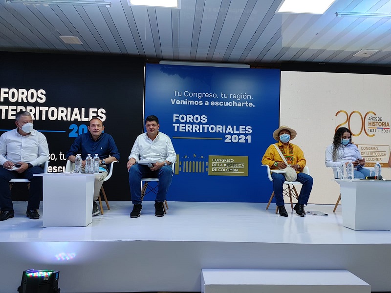 El presidente del Senado Juan Diego Gómez Jiménez, anunció que el “Diálogo Social” en las regiones del país será una prioridad dentro de las funciones del Congreso