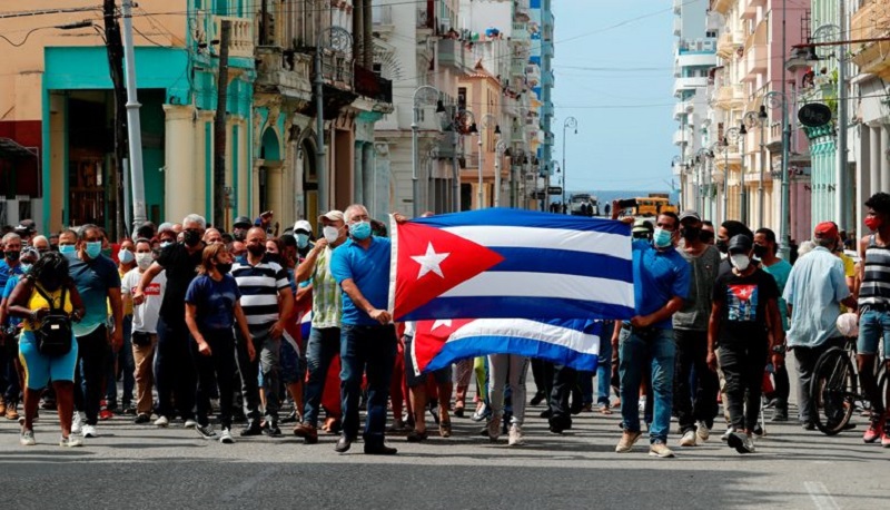Desde el triunfo de la revolución no se había visto una manifestación contra el sistema comunista como la que se observó en más de 20 localidades de la isla