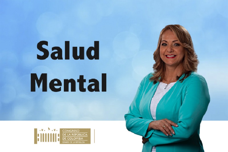 La senadora Ayde Lizarazo Cubillos, (Partido MIRA), presentó ponencia favorable al proyecto de ley que garantiza el ejercicio pleno del Derecho a la Salud Mental, su atención integral, iniciativa aprobada en la Cámara de Representantes y a consideración para tercer debate en la comisión séptima del senado.