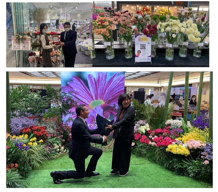 Las nuevas restricciones que afrontan los mercados internacionales por la tercera ola del Covid 19 caracterizarán las exportaciones de flores durante esta celebración.-