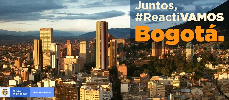 Foto: Vicepresidencia de Colombia La iniciativa surge de la Vicepresidente de Colombia Marta Lucía Ramírez, quien anunció que  desde este martes 16 de marzo los bogotanos pueden hacer las propuestas de manera virtual, al destacar que para la reactivación económica no solo deben surgir ideas del Gobierno Nacional y Distrital, sino también que de la ciudadanía.