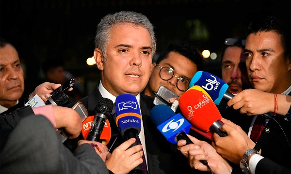 “Respetando el carácter multilateral que tiene la organización, me parece también que es una intromisión en la soberanía de un país cuando dice que la Policía debe pasar al Ministerio del Interior”, afirmó el presidente Iván Duque.