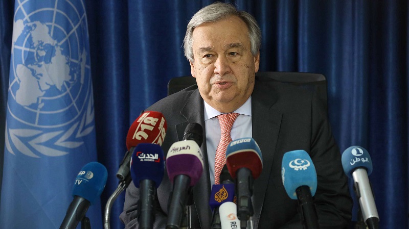 El secretario general de la Organización de las Naciones Unidas ONU, Antonio Guterres, afirmó que el brote del coronavirus “sigue fuera de control” e hizo un llamado a la unión de la  comunidad internacional tras afirmar en forma contundente que “el virus es la amenaza número uno de la seguridad global”.