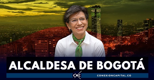 Por primera vez en la historia política electoral una mujer logra la alcaldía de la capital de la República. Claudia López regirá los destinos administrativos y políticos de Bogotá,  al lograr 1'095.729 votos, el 35, 2 %, seguida por Carlos Fernando Galán 1.012.016 votos, Holman Morris con 435.591 y Miguel Uribe Turbay con 422.707.