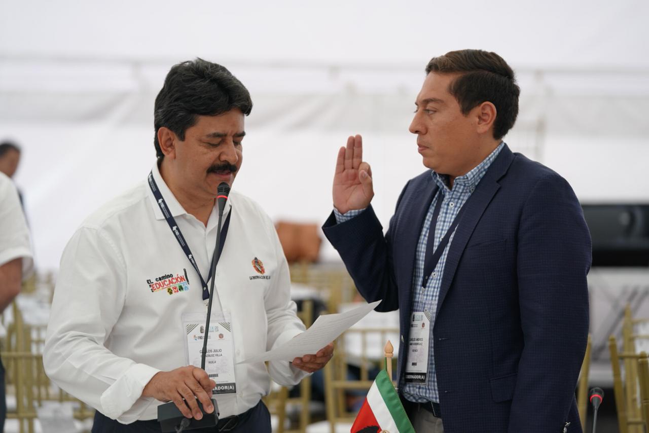 El nuevo Presidente de la Federación Nacional de Departamentos, Carlos Amaya, Gobernador de Boyacá, fue contundente en señalar al posesionarse en esa designación, que propugnará durante su mandato buscar soluciones a través del Gobierno Nacional a las problemáticas que están viviendo las regiones del país.