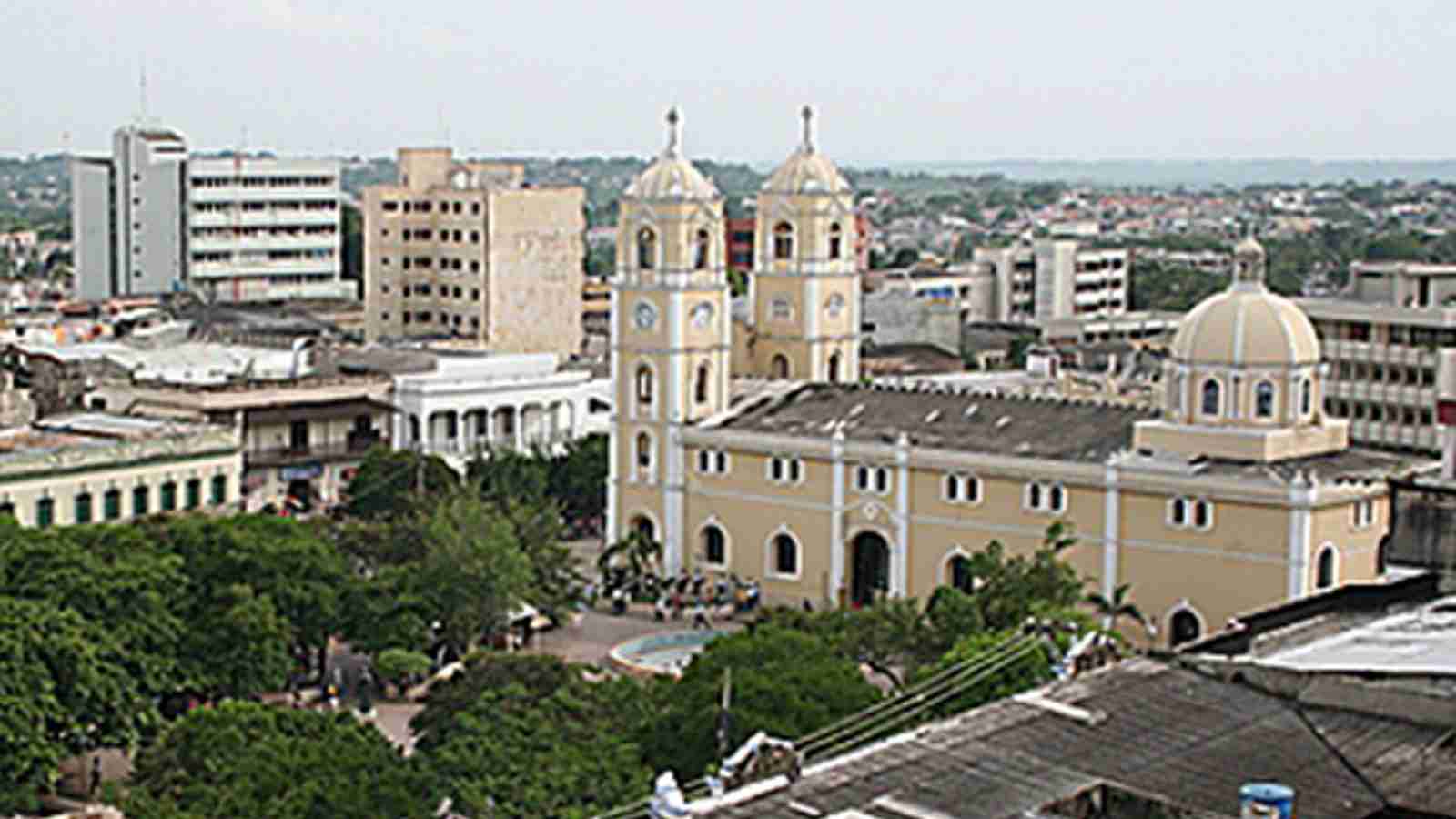 Panoramica de Sincelejo, capital del departamento de Sucre en Colombia