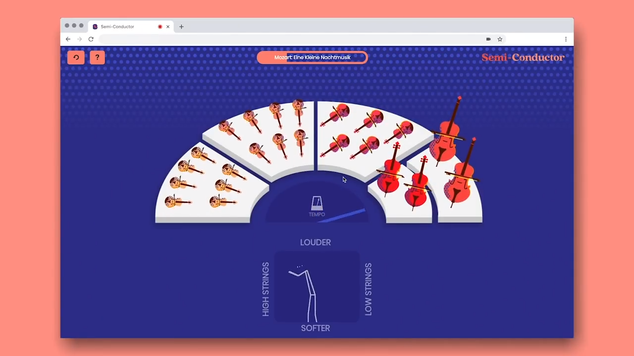 Para quienes hemos dirigido orquestas imaginarias, desde pequeños, cada vez que escuchamos a nuestros músicos favoritos. Desde sentir la intensidad de un Mozart hasta el romanticismo de un Puccini, nuestro cuerpo ha perseguido las notas. Por ello, la proposición de Google de convertirnos en directores de orquesta virtual, sólo con saberlo, nos tiene fascinados.